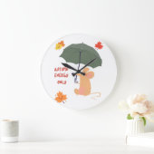 Alleen herfstenergie grote klok (Huis)