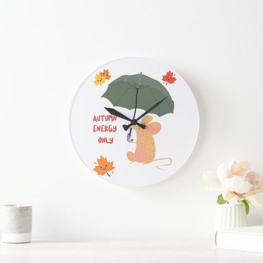 Alleen herfstenergie grote klok (Huis)