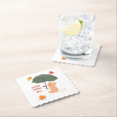 Alleen herfstenergie kartonnen onderzetters (Insitu)