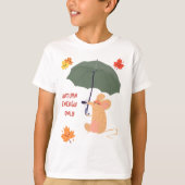 Alleen herfstenergie t-shirt (Voorkant)