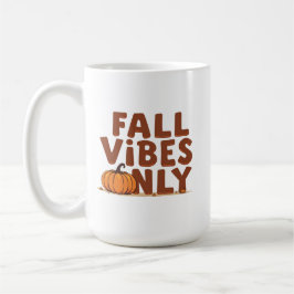 alleen herfststemming koffiemok