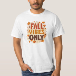 Alleen herfststemming t-shirt