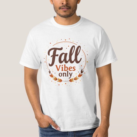 Alleen herfststemming t-shirt (Voorkant)