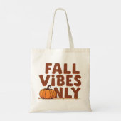 alleen herfststemming tote bag (Achterkant)