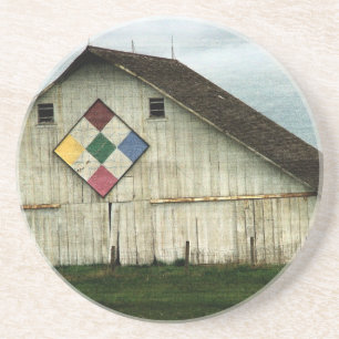 Alleen herinneringen, een schuur die ooit was zandsteen onderzetter