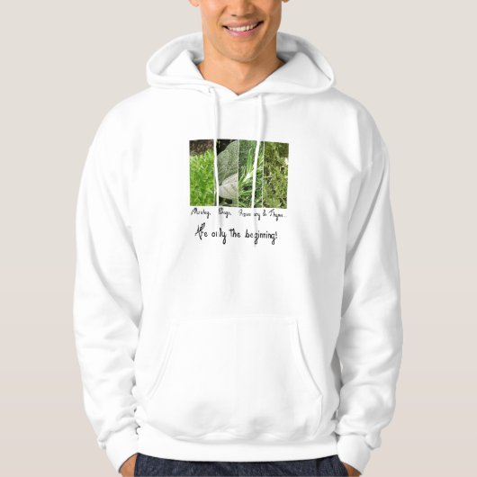 Alleen het beginnende gekleurde Sweatshirt (Voorkant)