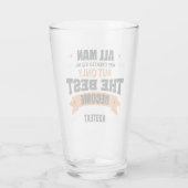 Alleen het beste wordt... glas (Achterkant)