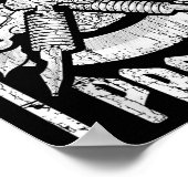 Alleen het Tip I Promise Funny Tattoo Lover Tattoo Poster (Hoek)