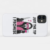 Alleen het topje, dat beloof ik, grappige horror Case-Mate iPhone case (Achterkant (horizontaal))