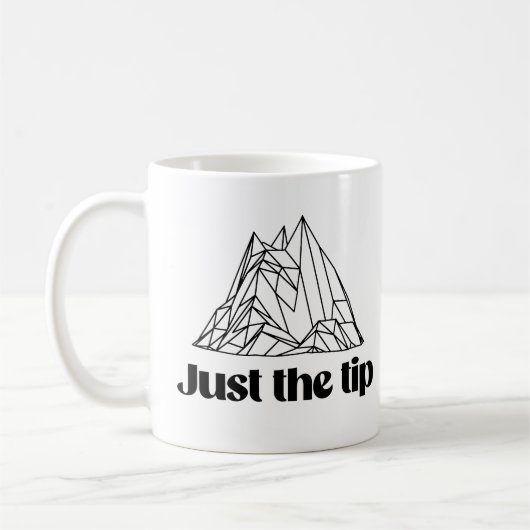 Alleen het topje koffiemok (Links)