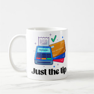 Alleen het topje koffiemok