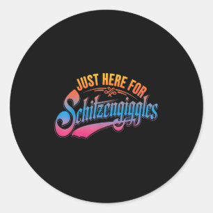 Alleen hier voor de grap grapjes bierdag  ronde sticker