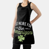 Alleen Hier Voor De Grappen St. Patrick's Dag Schort (Insitu)