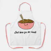 Alleen hier voor de Noods... Schort (Voorkant)