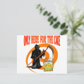 Alleen hier voor de taart briefkaart (Staand voorkant)