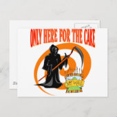 Alleen hier voor de taart briefkaart (Voorkant / Achterkant)