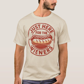 Alleen hier voor de Wieners T-shirt