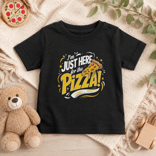 Alleen Hier voor het Pizza T-shirt | Grappige Pizz