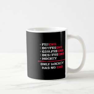 Alleen Hockey Heeft Geen Eind IJshockey IJshockey Koffiemok