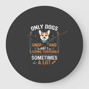 Alleen honden begrijpen soms wat er gaande is grote klok