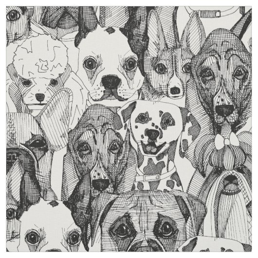 alleen honden stof (Swatch)