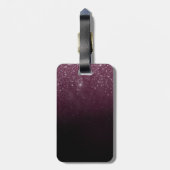 Alleen huwelijk gehuwd bagagelabel (Achterkant verticaal)