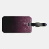 Alleen huwelijk gehuwd bagagelabel (Achterkant horizontaal)