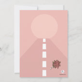 Alleen huwelijkspost Wedding Brunch Uitnodiging (Achterkant)