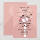 Alleen huwelijkspost Wedding Brunch Uitnodiging (Voorkant / Achterkant)