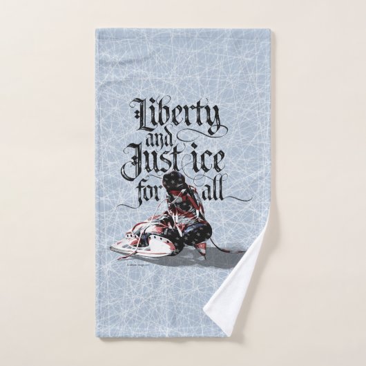 Alleen IJs voor iedereen (hockey) Bad Handdoek (Handdoek)