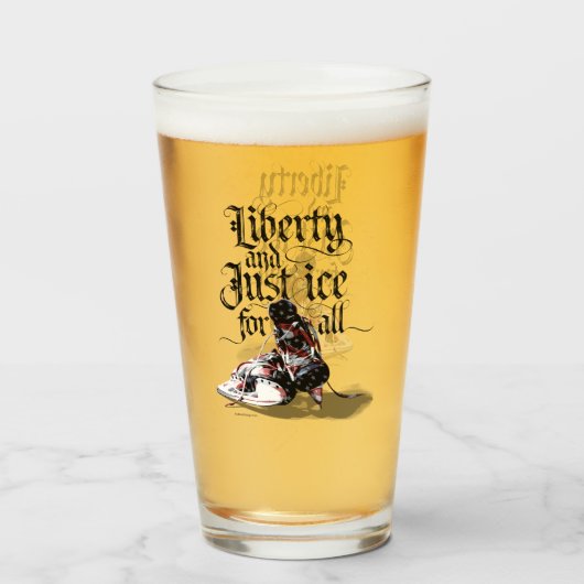 Alleen IJs voor iedereen (hockey) Glas (Voorkant gevuld)