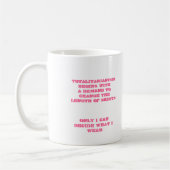 Alleen ik besluit over de Mok (Links)