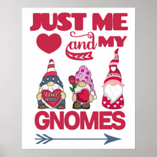 Alleen ik en mijn Gnomes Poster