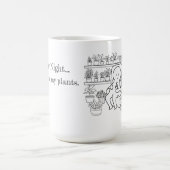 Alleen ik en mijn Planten Koffiemok (Center)