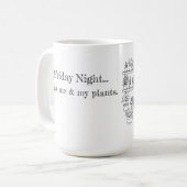 Alleen ik en mijn Planten Koffiemok (Voorkant links)