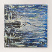 Alleen in de regen - Moody Emotional Legpuzzel (Horizontaal)