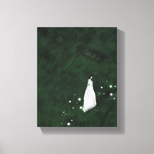 Alleen in de weide muurkunst decoratie (Voorkant)