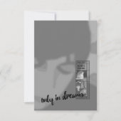 alleen in dromen Uitnodigingen voor uitvaart (Voorkant)