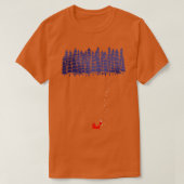 Alleen in het bos t-shirt (Design voorkant)