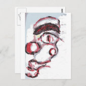 Alleen in het donker briefkaart (Voorkant / Achterkant)