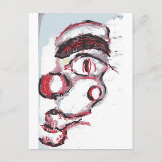 Alleen in het donker briefkaart (Voorkant)