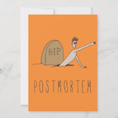 Alleen in het Wenskaart Silicon Valley: Postmortem Kaart (Voorkant)