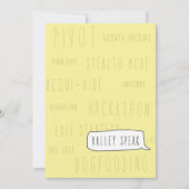 Alleen in het Wenskaart Silicon Valley: Valley Spe Kaart (Voorkant)