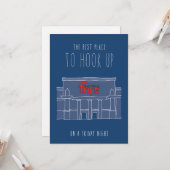 Alleen in het Wenskaart Silicon Valley: Vrijdag na Kaart (Voorkant / Achterkant in situ)