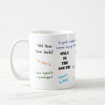 Alleen in het zuiden. Gepersonaliseerde zuidelijke