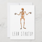 Alleen in Silicon Valley Wenskaart: Lean Startup Kaart (Voorkant)