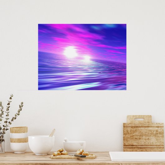 Alleen in Zee Poster (Keuken)