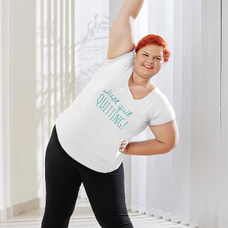 Alleen Inspirerend tekst afsluiten Grote Maat T-shirt