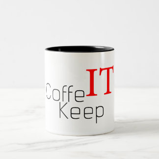 Alleen IT-koffie Mok ontwerpen