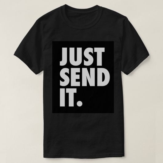 Alleen IT verzenden T-shirt (Design voorkant)